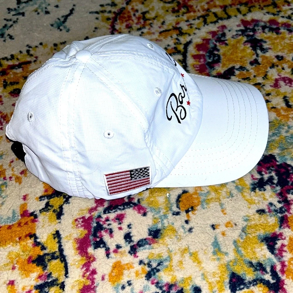 White Performance Baseball Cap